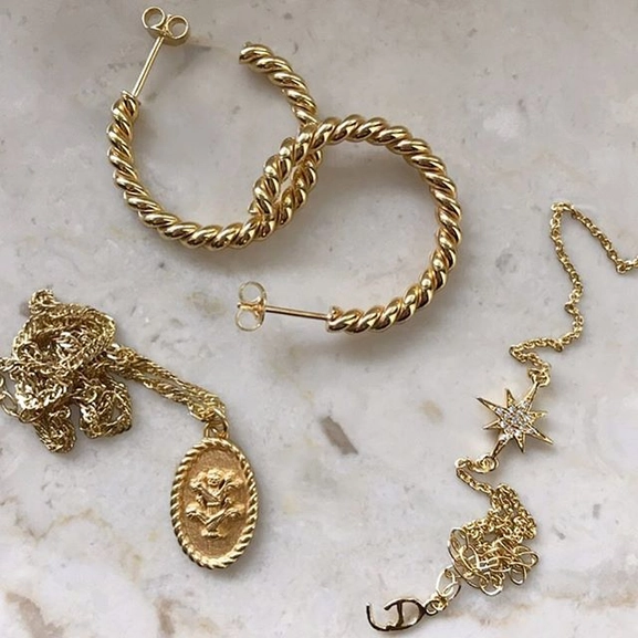 One Star Brace Gold -CU Jewellery - Snabb frakt & paketinslagning - Nordicspectra.se