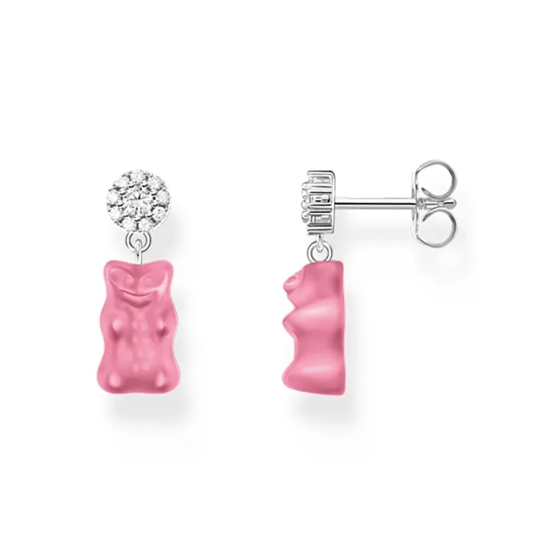 Thomas Sabo - HARIBO Rosa Glittrande Stiftörhängen