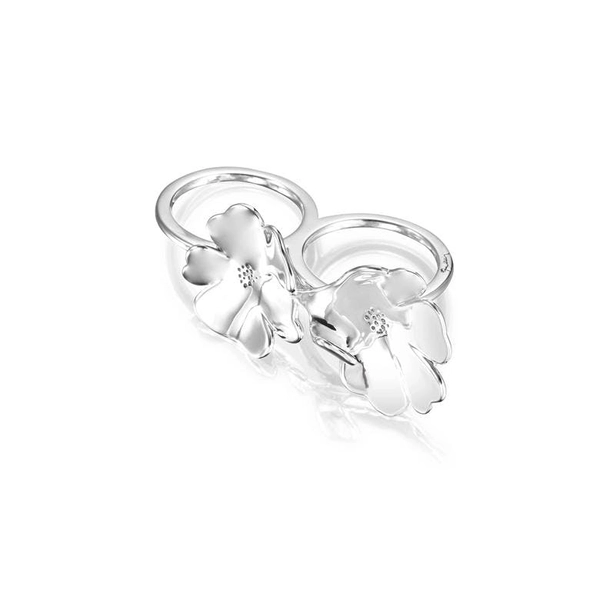 Violet Double Ring - Efva Attling ringar - Snabb frakt & paketinslagning - Nordicspectra.se