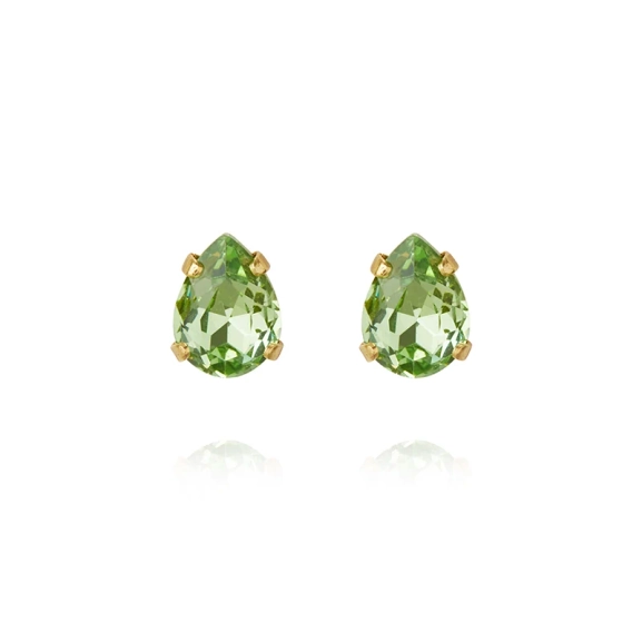 Superpetite Drop Ear Gold Peridot - Caroline Svedbom - Nopea toimitus ja lahjapakkaus - Nordic Spectra