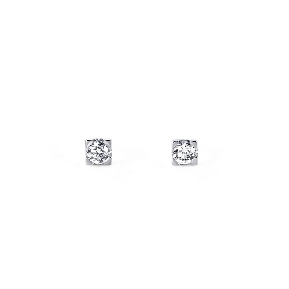 Sofia Diamond Earrings White Gold von Nordic Spectra, Schneller Versand - Nordicspectra.de