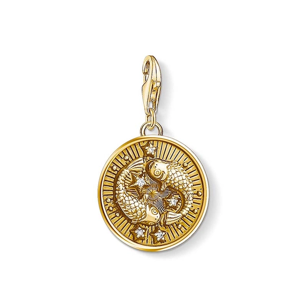 Zodiac Sign Pisces Kulta - Thomas Sabo - Suuri valikoima & ilmainen lahjapaketointi - Nordicspectra.fi