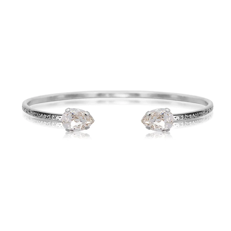 Caroline Svedbom - Flower Girl Bracelet Rhodium Crystal (Kids)