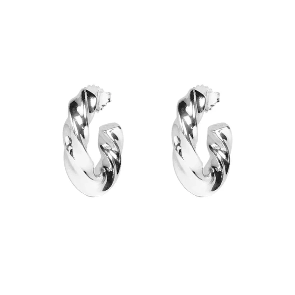 Spin Hoops Silver - Emma Israelsson - Snabb frakt & paketinslagning - Nordic Spectra