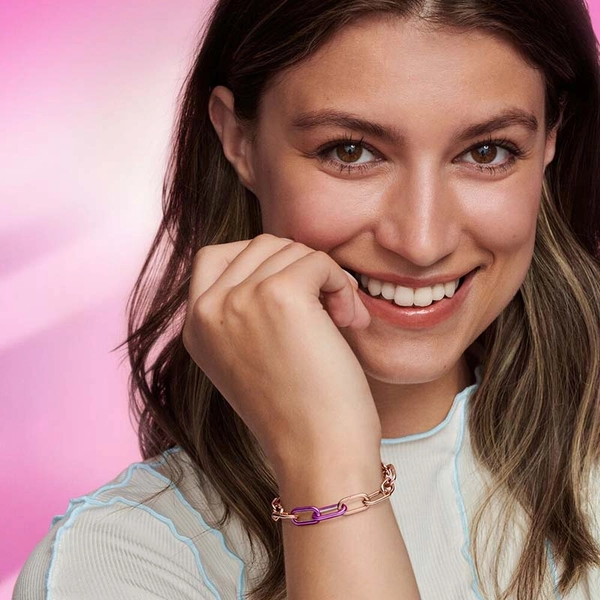 PANDORA ME Styling Shocking Double Link Lila - PANDORA - Snabb frakt & paketinslagning - Nordicspectra.se