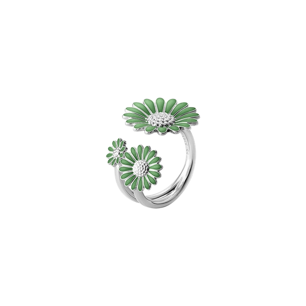 Daisy x Stine Goya Vivid Green Ring - Georg Jensen - Skandinaviska designsmycken - Nordic Spectra