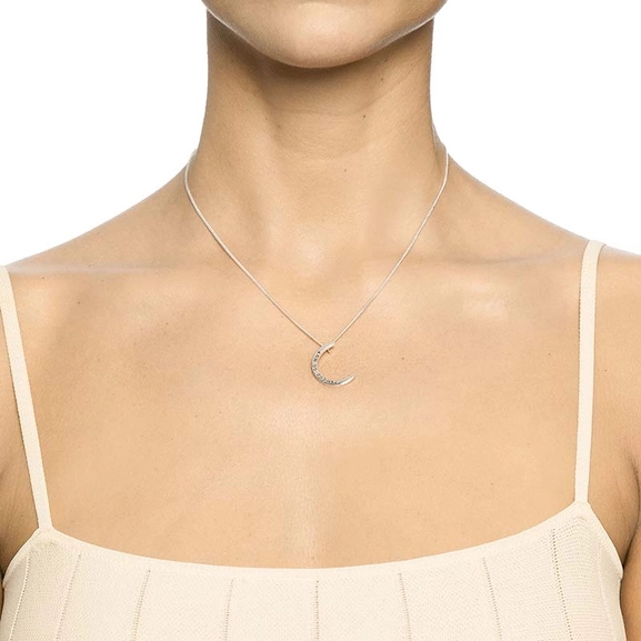 Pencez Moon Necklace - Efva Attling - Suuri valikoima & ilmainen lahjapaketointi - Nordicspectra.fi