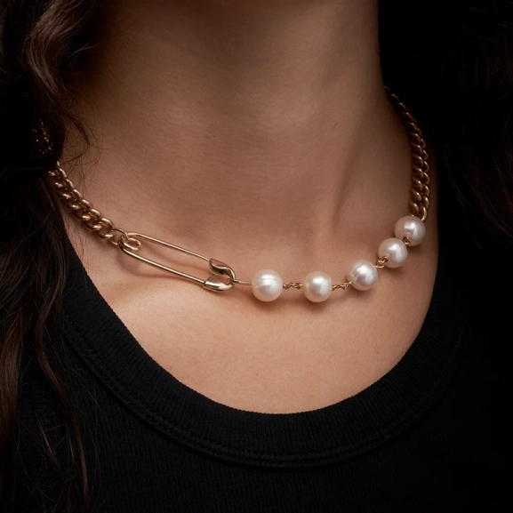Rebel Necklace Gold - Maria Nilsdotter - 1-2 dagars leverans - Nordic Spectra