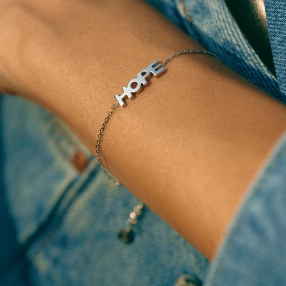 Hope Bracelet Steel - Edblad - Snabb leverans - Gratis paketinslagning