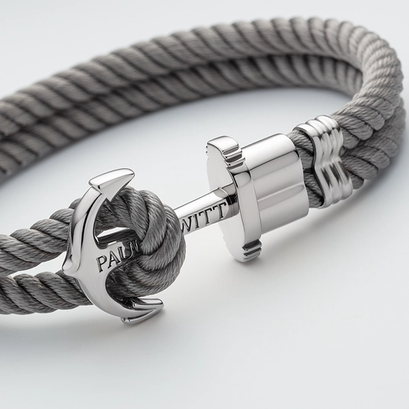 Phrep Armband Grå/Silver - Paul Hewitt - Omgående leverans & paketinslagning - Nordic Spectra