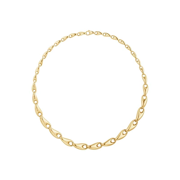 Reflect Link Halskette Groß Gold von Georg Jensen, Schneller Versand - Nordicspectra.de