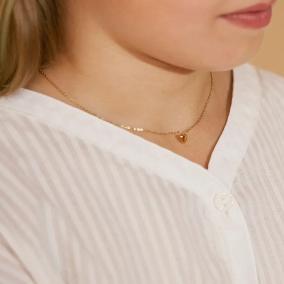 Barley Necklace Kids Gold - Edblad - Snabb leverans - Gratis paketinslagning