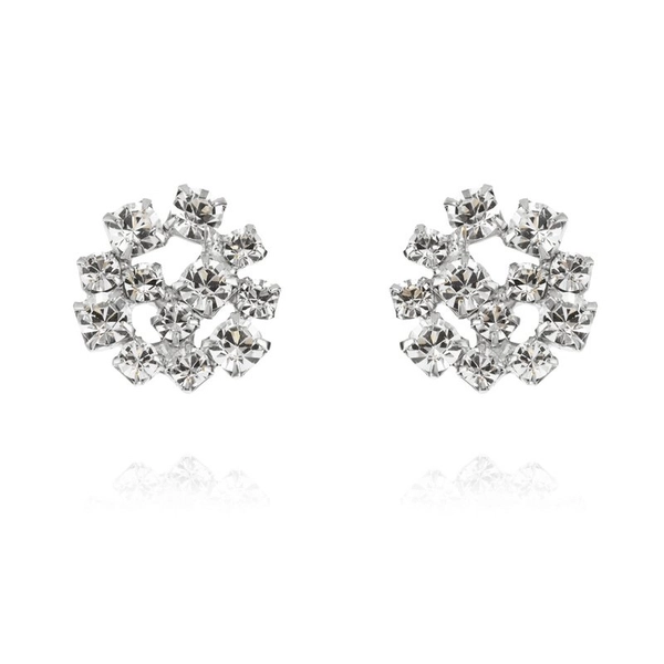 Kassandra Earrings Rhodium Crystal - Caroline Svedbom - Nopea toimitus ja lahjapakkaus - Nordic Spectra