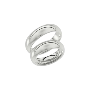 92-6 Silver - Vigsel- & förlovningsringar - Schalins - Fri storleksändring* - Nordic Spectra