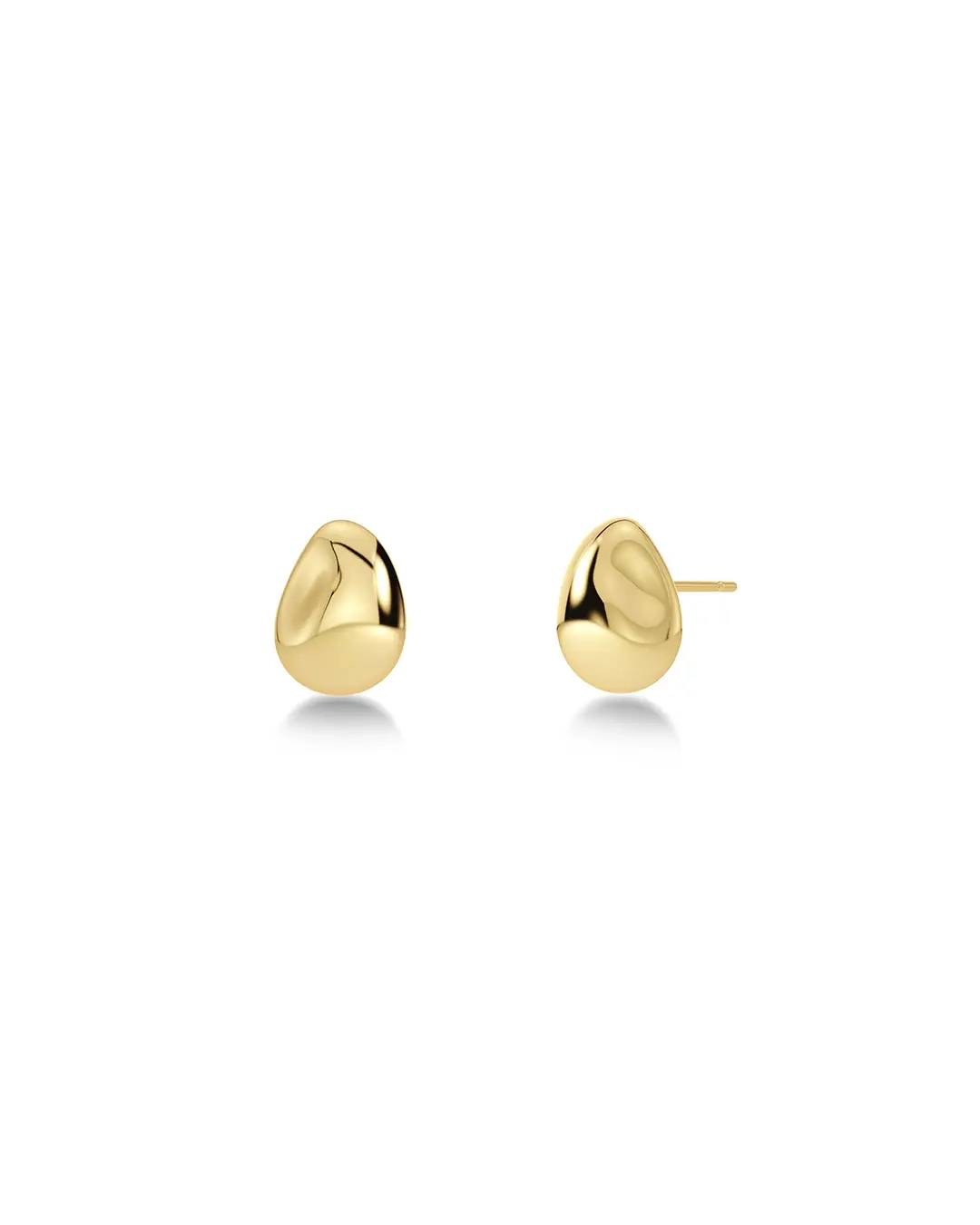Lulu Studs Gold - Edblad - Snabba leveranser - Gratis paketinslagning