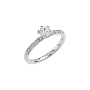Love 02 White Gold - Wedding & engagement rings - Schalins - Scandinavian design - Nordic Spectra