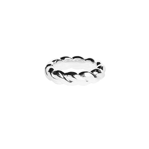 Knot Band Ring Silver - Emma Israelsson - Schmuck im skandinavischen Design - Nordic Spectra