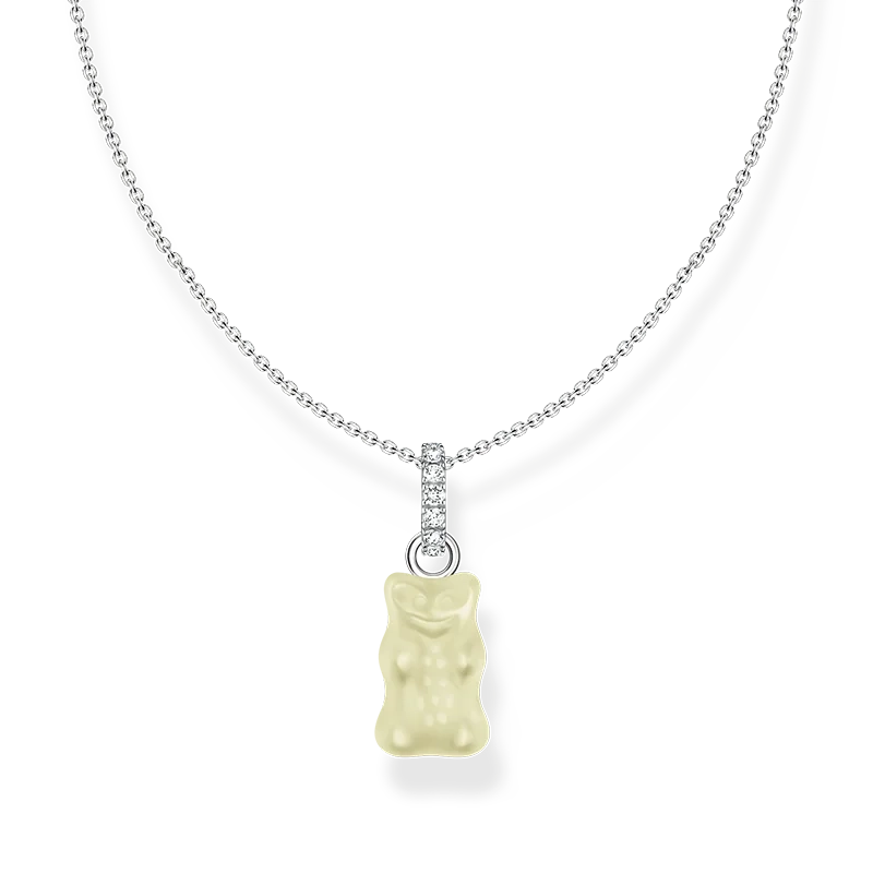 Thomas Sabo - HARIBO Halsband med Vit Gummibjörn