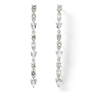 Pam Long Earrings Silver - Syster P - Beliebter Schmuck für alle Gelegenheiten