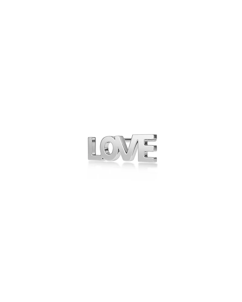 Love One Stud Silver