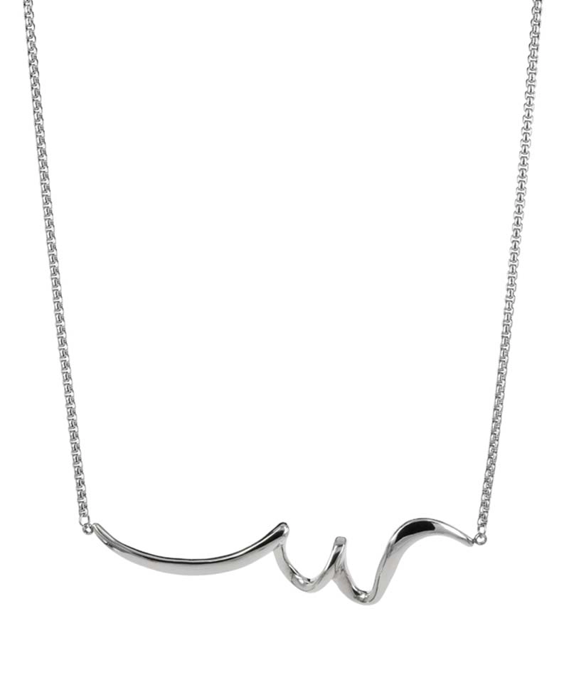 CORNELIA Kort Halsband Stål - Astrid & Agnes - Snabb frakt & paketinslagning - Nordicspectra.se