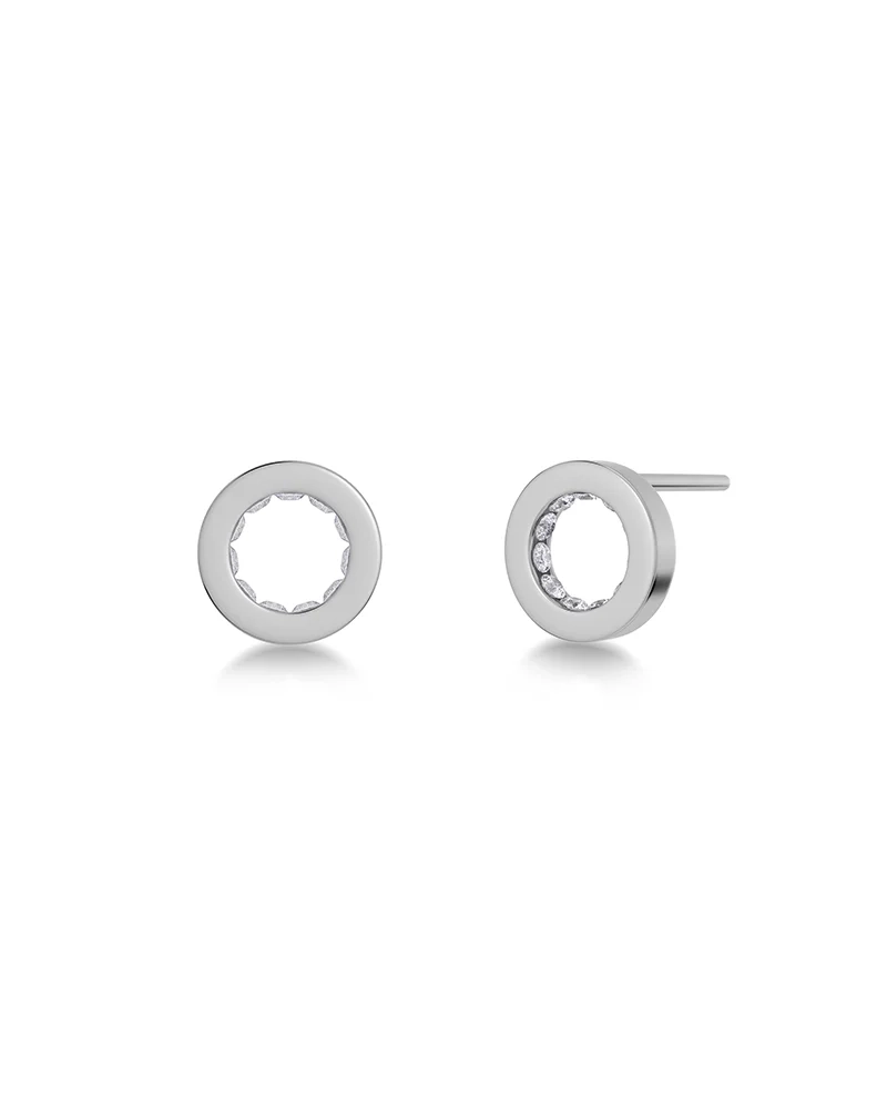 Monaco Studs Mini Silver