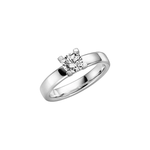 Seine 0.75 White Gold - Wedding & engagement rings - Schalins - Scandinavian design - Nordic Spectra