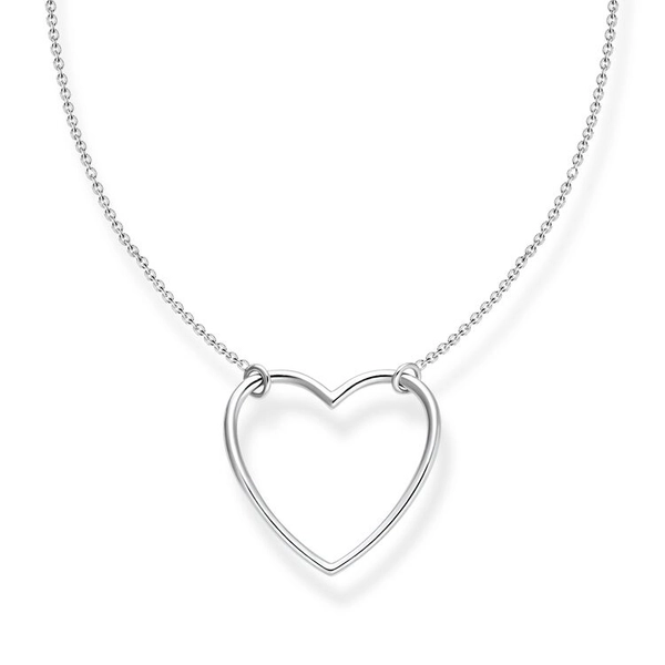 Kette Herz Silber von Thomas Sabo, Schneller Versand - Nordicspectra.de