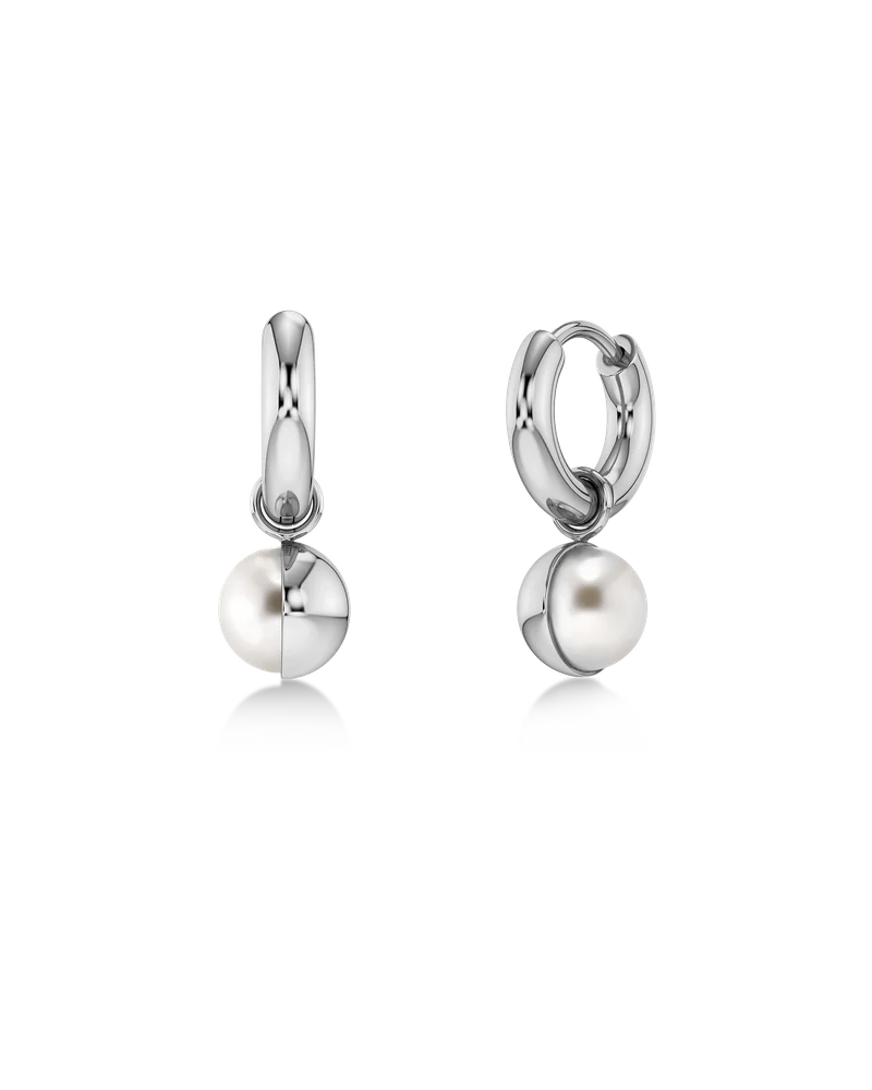 Edblad - Eclipse Hoops Silver