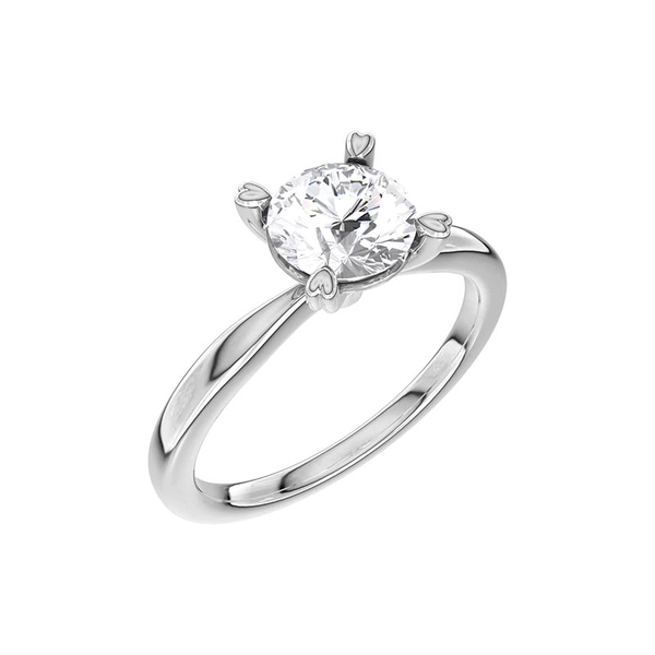 North 023 Lab Grown Diamond Platinum - Wedding & engagement rings - Schalins - Scandinavian design - Nordic Spectra