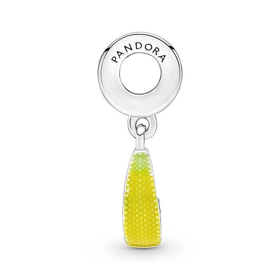 Lemon Slice Sparkling Fruit Dangle Charm - PANDORA - Snabb frakt & paketinslagning - Nordicspectra.se