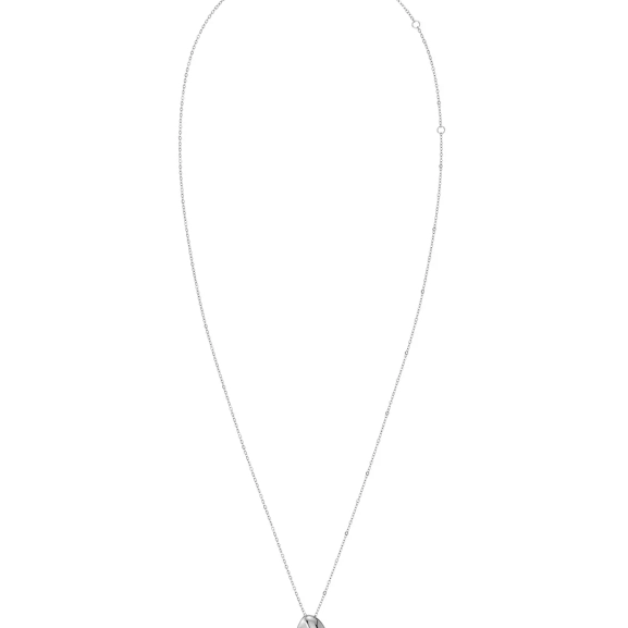 Lulu Necklace L Steel - Edblad - Snabba leveranser - Gratis paketinslagning