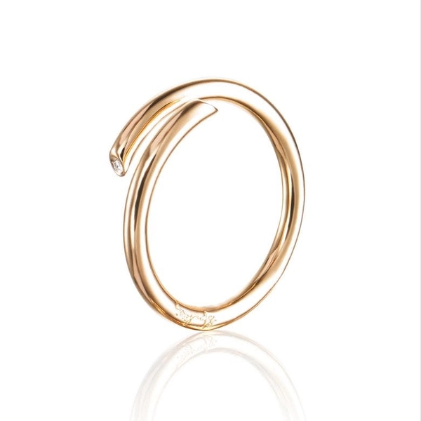Hug Ring Gold von Efva Attling, Schneller Versand - Nordicspectra.de