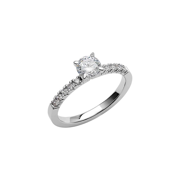 Love 11 White Gold - Wedding & engagement rings - Schalins - Scandinavian design - Nordic Spectra
