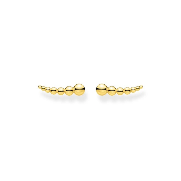 Öronklättrare Kulor Guld - Thomas Sabo örhängen - Snabb frakt & paketinslagning - Nordicspectra.se