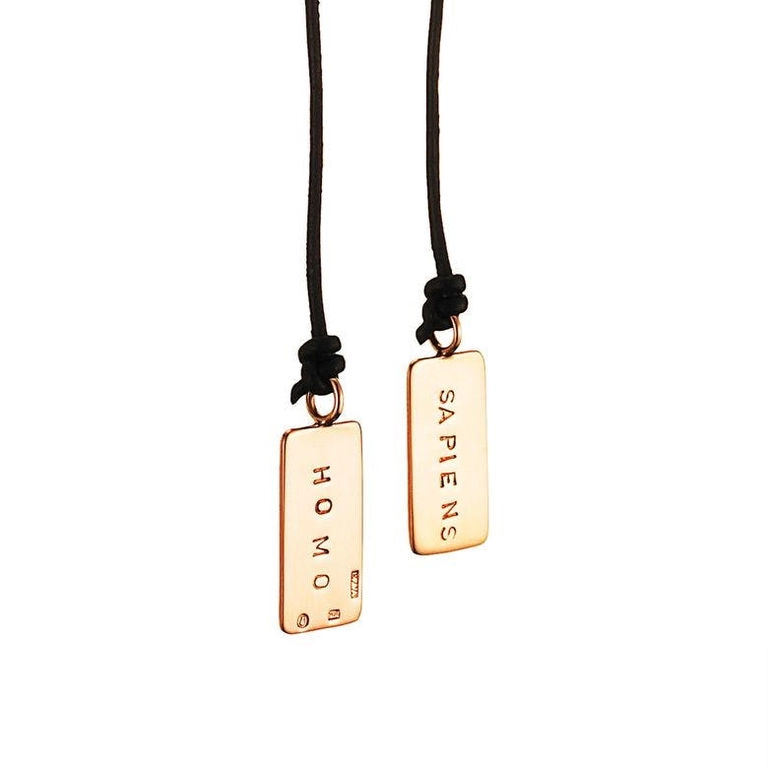 Homo Sapiens Necklace Gold - Efva Attling halsband - Snabb frakt & paketinslagning - Nordicspectra.se