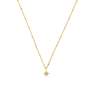 North Star Necklace Gold - Syster P - Snabb leverans & Gratis paketinslagning - Nordic Spectra