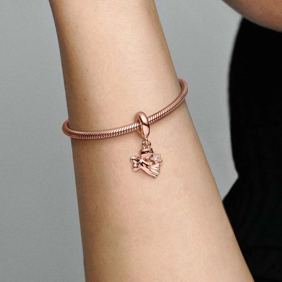 Engel mit Herzflügeln Charm-Anhänger von PANDORA, Schneller Versand - Nordicspectra.de