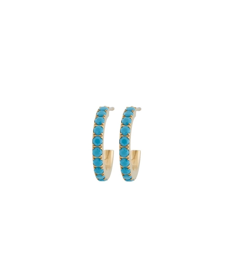 Glow Creoles Turquoise Gold - Edblad - Snabb frakt & paketinslagning - Nordic Spectra