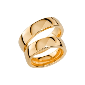 SR1035-6 Guld - Vigsel- & förlovningsringar - Schalins - Fri storleksändring* - Nordic Spectra