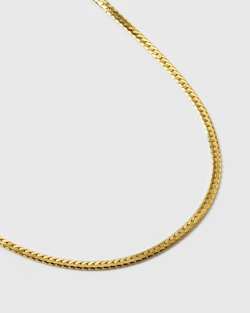 Herringbone Bracelet Gold - Syster P - Snabb leverans & Gratis paketinslagning - Nordic Spectra