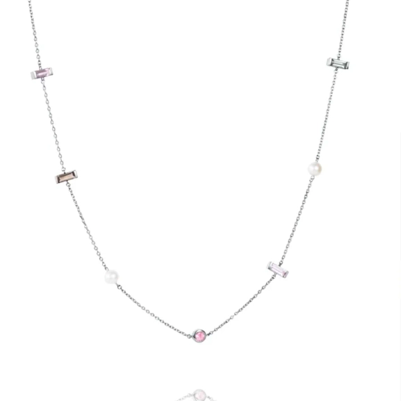 Dreams & Pearls Flow Necklace - Efva Attling - ruotsalainen muotoilu - Nordic Spectra
