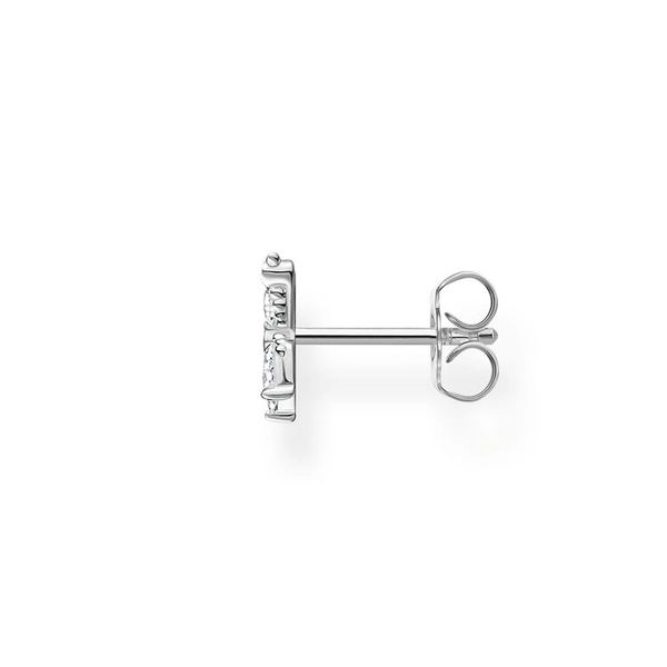 Einzel Ohrstecker Schmetterling Weisse Steine von Thomas Sabo, Schneller Versand - Nordicspectra.de