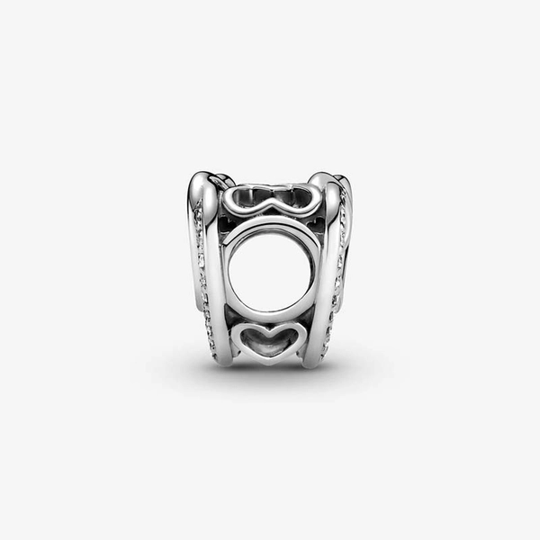Funkelnde Verschlungene Herzen Charm von PANDORA, Schneller Versand - Nordicspectra.de