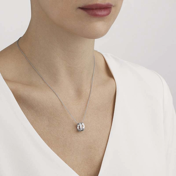 Fusion Kaulakorut Valkokulta 0.22 ct Pavé - Georg Jensen - Suuri valikoima & ilmainen lahjapaketointi - Nordicspectra.fi