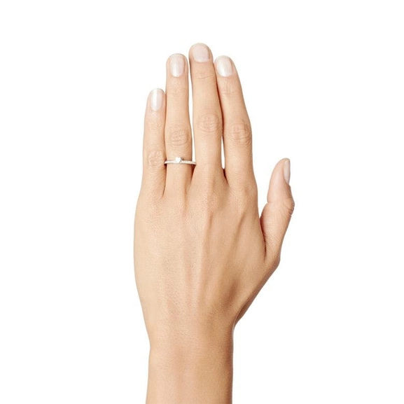 Paramour Love Thin Ring White Gold - Efva Attling ringar - Snabb frakt & paketinslagning - Nordicspectra.se