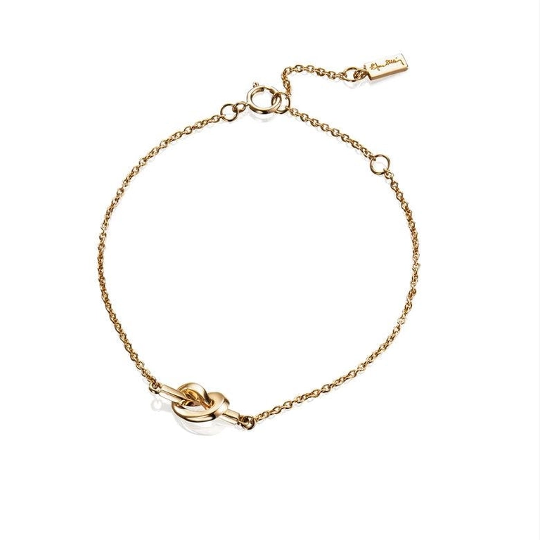 Love Knot Bracelet Gold - Efva Attling armband - Snabb frakt & paketinslagning - Nordicspectra.se