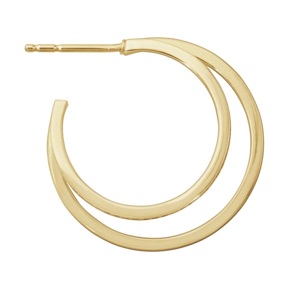 Halo Ohrringe Gold Mit Pavé Diamanten 0.30 ct von Georg Jensen, Schneller Versand - Nordicspectra.de