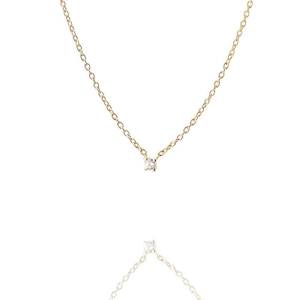 Diamond Sky Drop Necklace Gold - Drakenberg Sjölin Halsband - Snabb frakt & paketinslagning - Nordicspectra.se