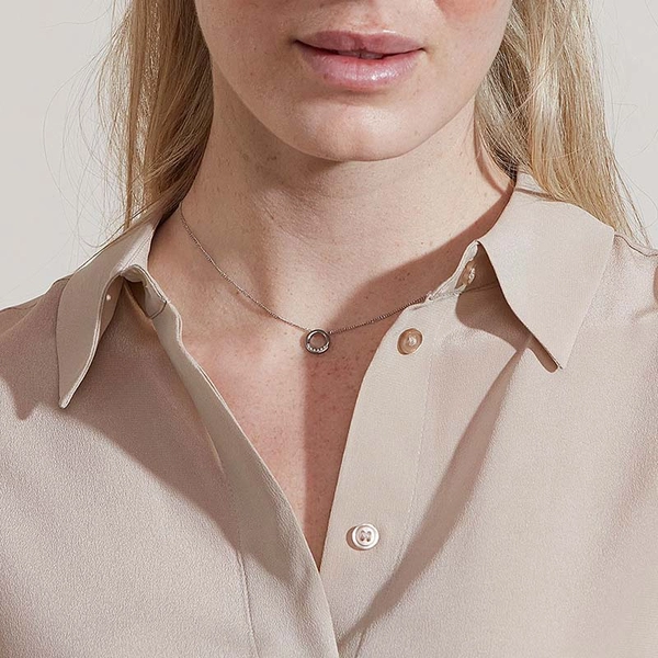 Alice Necklace Steel - Edblad - Snabb frakt & paketinslagning - Nordicspectra.se